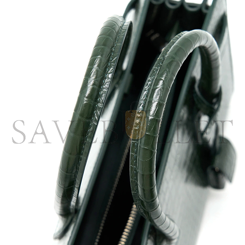 Y*L sac de jour in crocodile-embossed leather-baby 421863136 (26*20.5*12.5cm)